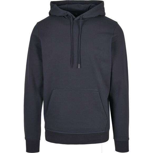 Build Your Brand Mens Basic Hoodie / Navy